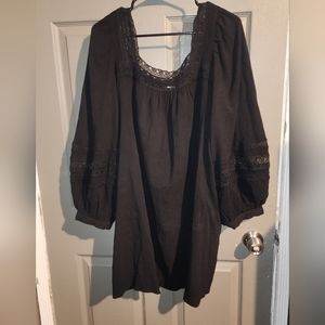 Universal Threads Black Boho Dress